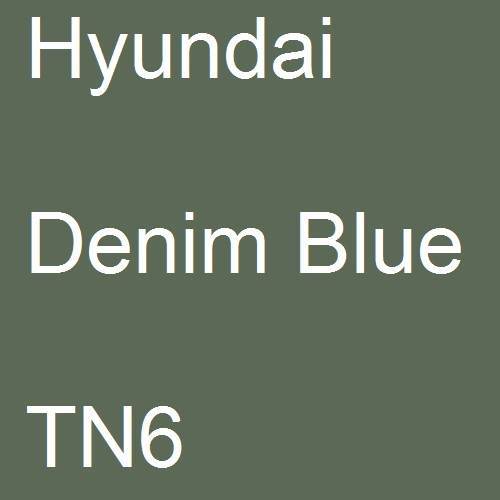 Hyundai, Denim Blue, TN6.